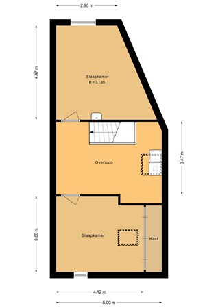 Floorplan - Voorsteven 20, 3751 WK Bunschoten-Spakenburg